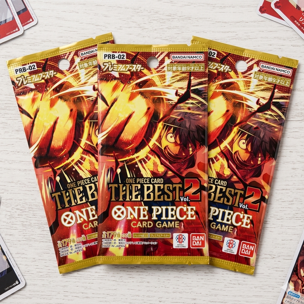 One Piece PRB02 X3 Booster Packs