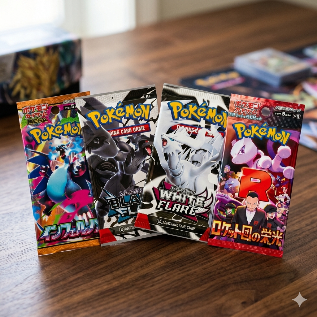 X4 Booster Pack Pokemon