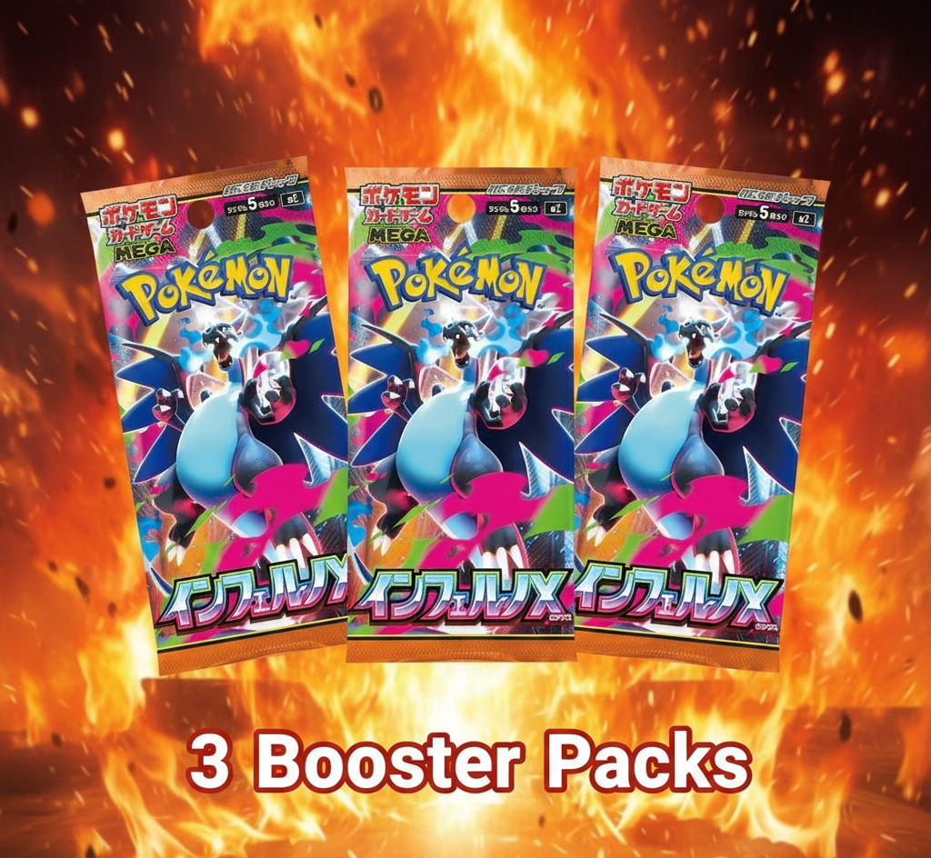 Mega Inferno X Booster Packs X3