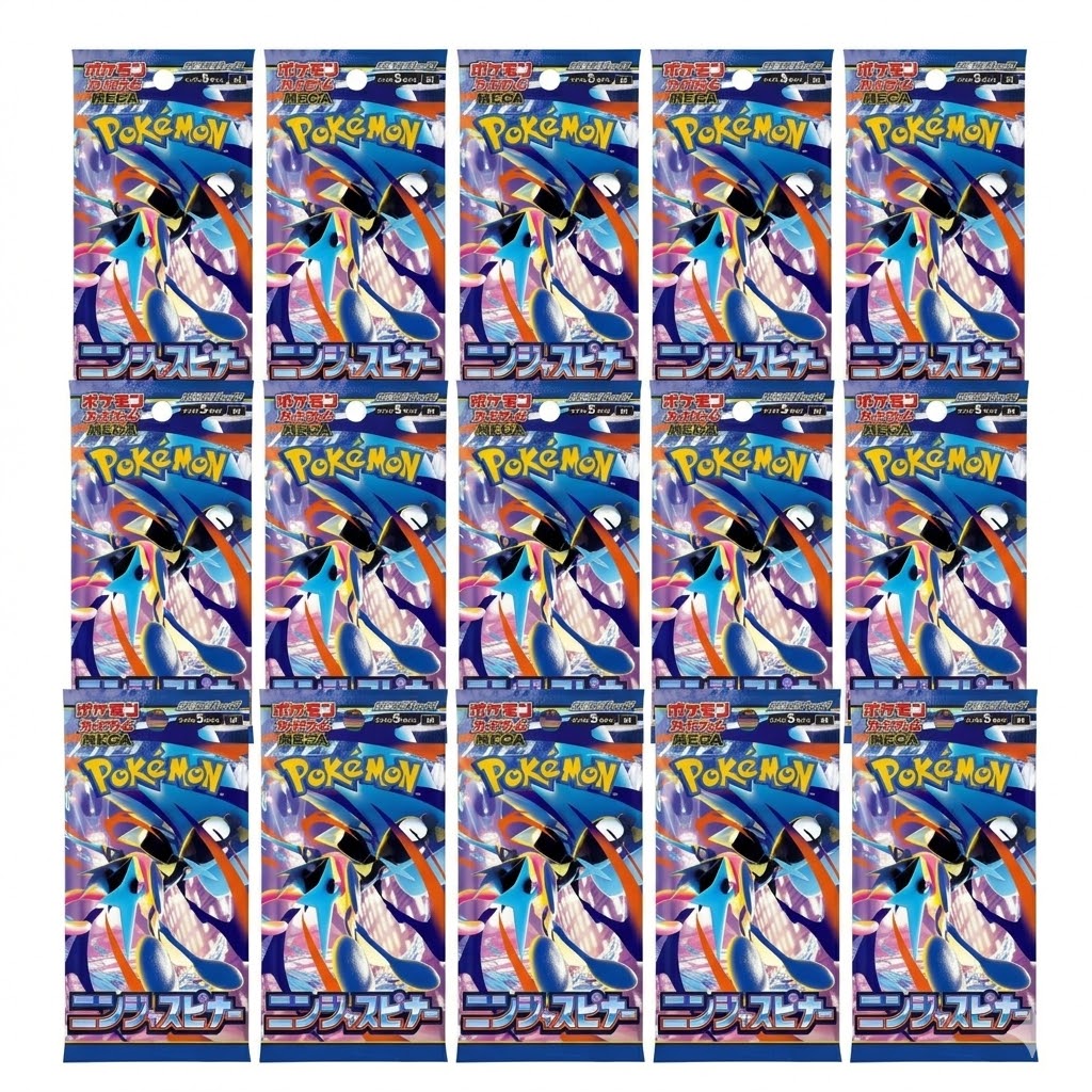 Pokemon Ninja Spinner X15 Booster Packs