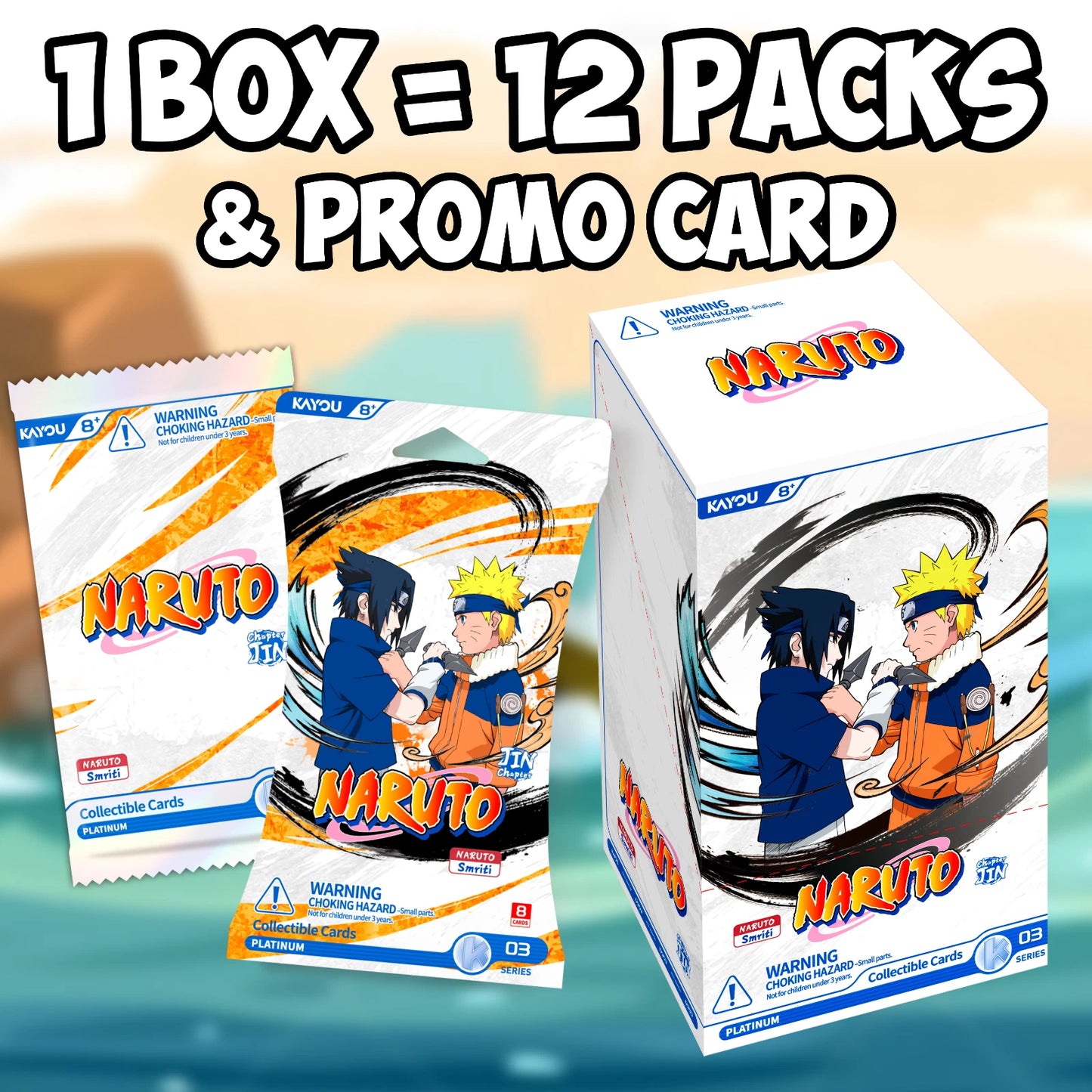 Naruto Kayou Serie 3 Capitolo Jin Inglese Scatola Sigillata
